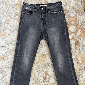 Levi Wedgie Straight Jeans